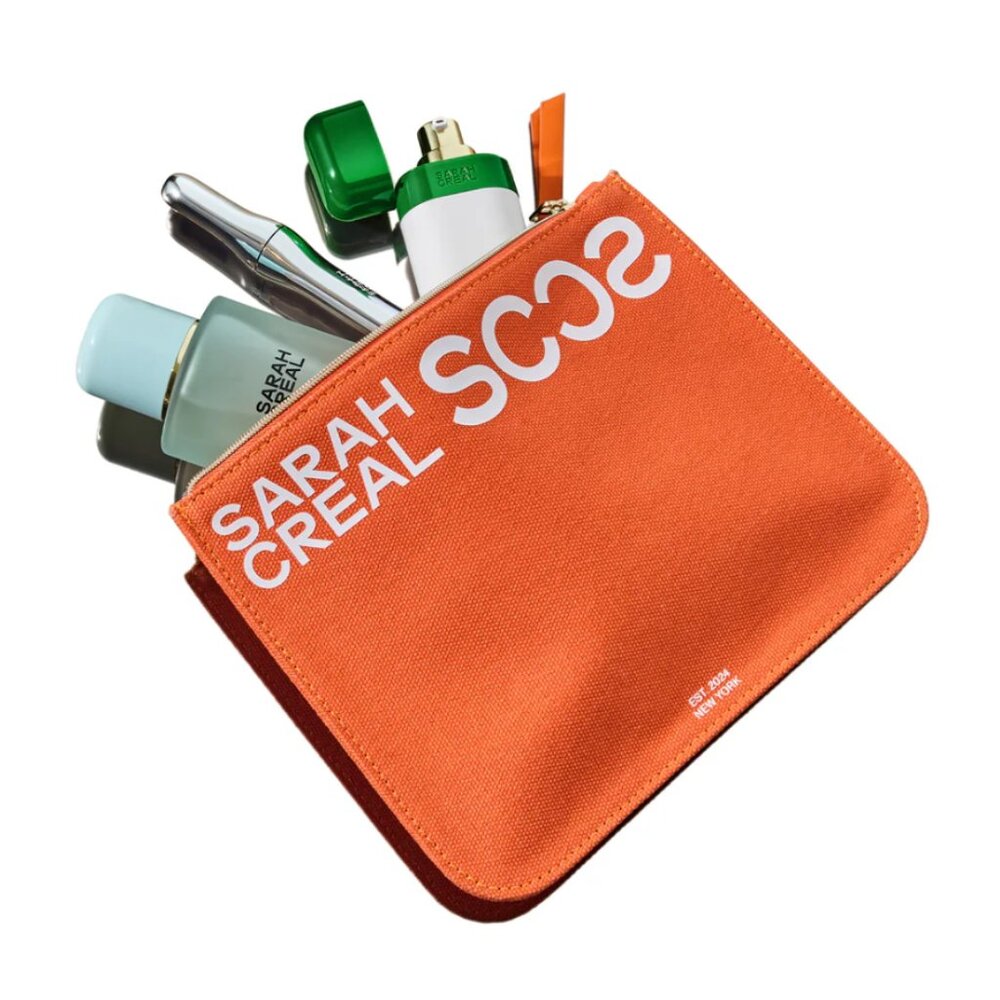 Sarah Creal | The Signature Pouch Orange